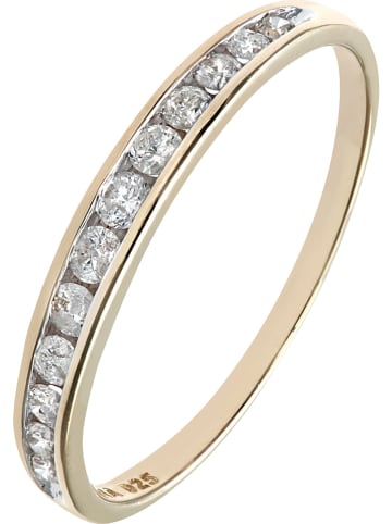 Diamant Exquis Złoty pieścionek z diamentami