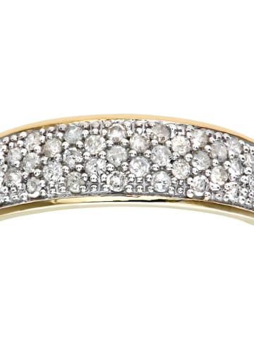 Diamant Exquis Złoty pieścionek z diamentami