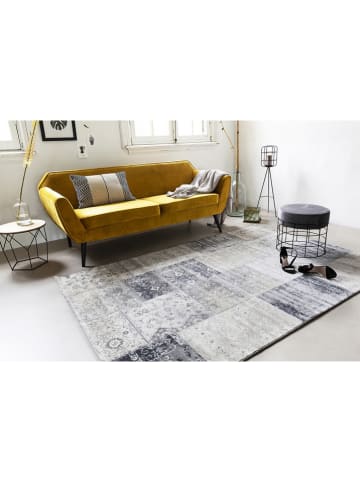 Lifa Living Laagpolig tapijt "Cool Patchwork grijs/beige