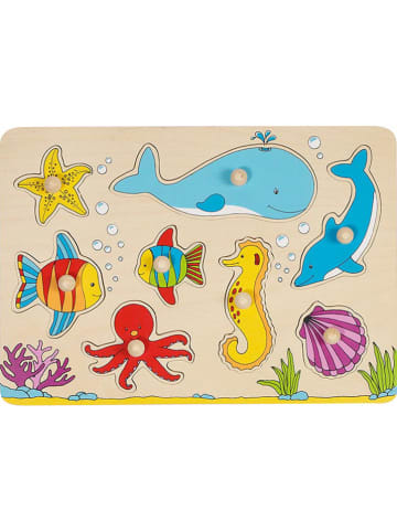 Goki 8tlg. Steckpuzzle "Unterwasserwelt " - ab 12 Monaten