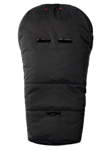 Hofbrucker Śpiworek "Eskimo" w kolorze czarnym - 80 x 34 cm