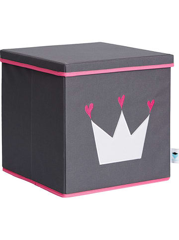 STORE IT Pudełko w kolorze szaro-różowym - 33 x 33 x 33 cm