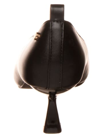 Ornella Dutti Skórzane botki w kolorze czarnym