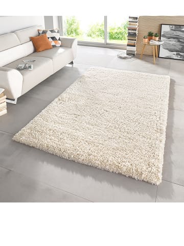 Mint Rugs Hochflor-Teppich "Venice" in Creme