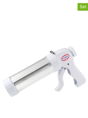 Dr. Oetker 11-delige deegperser met inzetten wit - (L)22 x (B)13 cm
