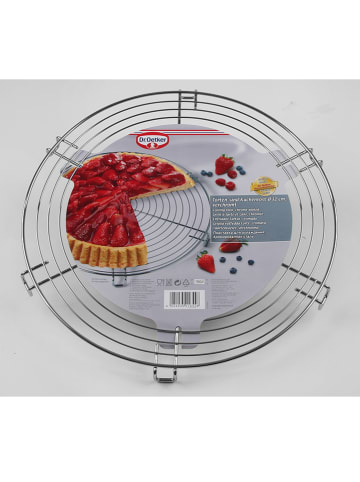 Dr. Oetker Taartrooster zilverkleurig - Ø 32 cm