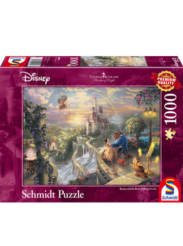 Schmidt Spiele 1.000tlg. Puzzle "Disney Die Schöne und das Biest" - ab 12 Jahren