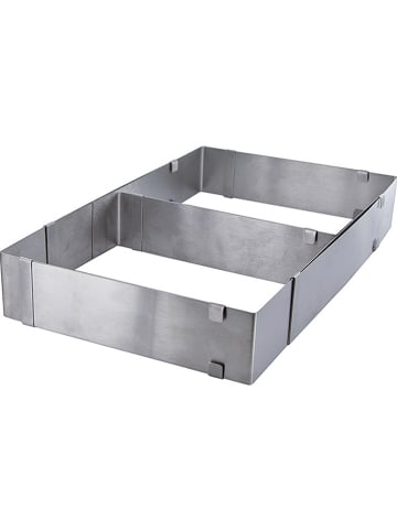 COOK CONCEPT Variabler Edelstahl-Backrahmen