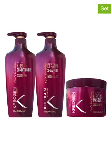 Kreogen 3tlg. Haarpflegeset "Kreogen Keratin"