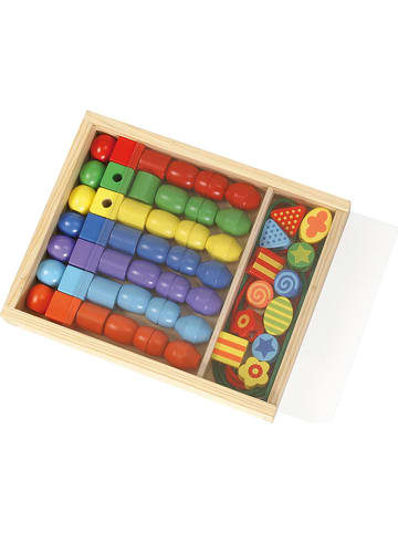 LENA Holzperlenset "Super Beads" - ab 3 Jahren