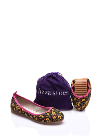 Lizza Shoes Baleriny ze wzorem + torebka