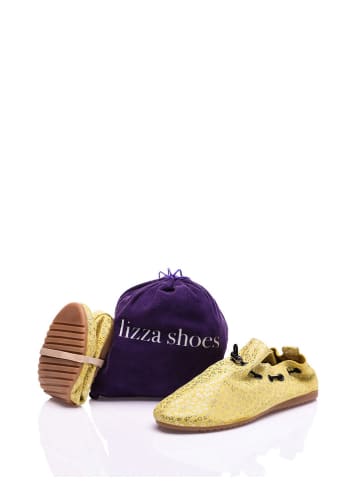 Lizza Shoes Trzewiki w kolorze żółtym + torebka