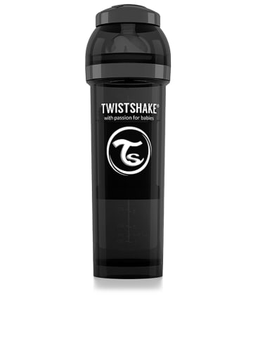 Twistshake 5-delige babyflessenset zwart - 330 ml