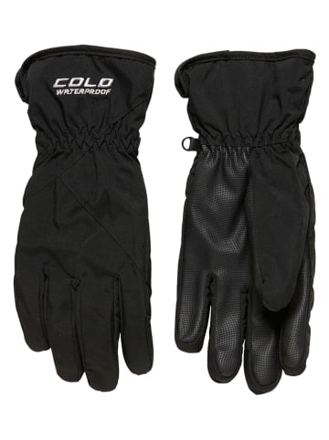 COLD Rękawiczki softshellowe w kolorze czarnym