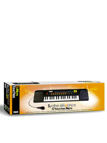 WS musique Keyboard w kolorze czarnym z mikrofonem - szer. 75 cm - 8+