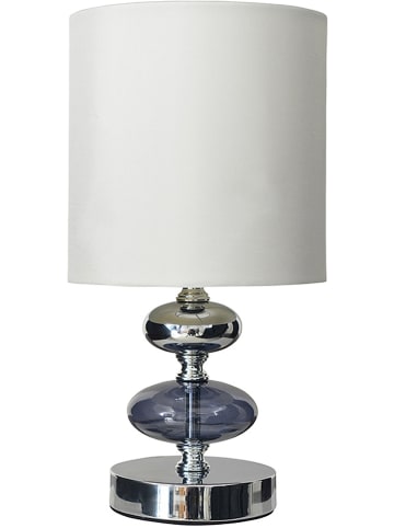 Näve Tafellamp zilverkleurig/crème - (H)28,5 cm