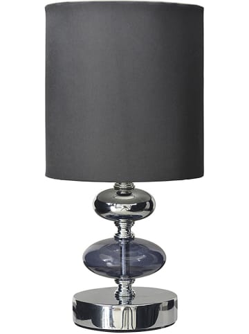 näve Lampa stołowa w kolorze srebrno-antracytowym - wys. 28,5 cm