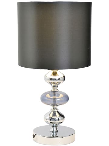 näve Tafellamp antraciet/chroom - (H)28,5 cm