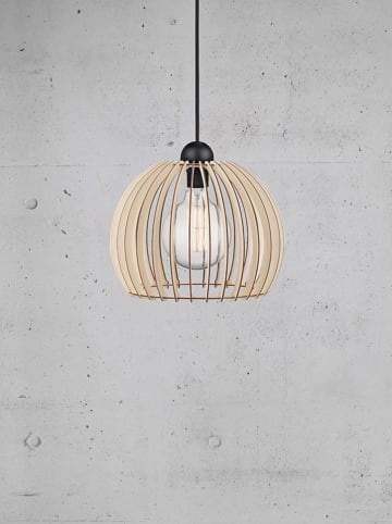 Nordlux Hanglamp "Chino" zwart/beige - Ø 30 cm