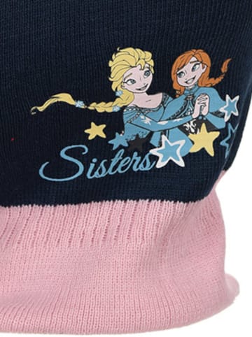 Disney Frozen Kominiarka "Kraina Lodu" w kolorze granatowym