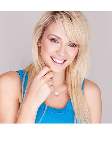 Pearline Gouden ketting met parel - (L)42 cm