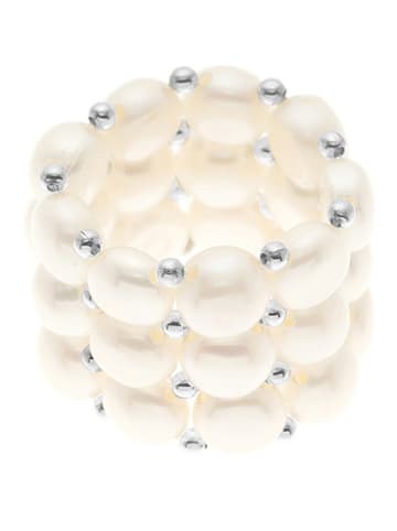 Pearl Addict Ring mit Perlen