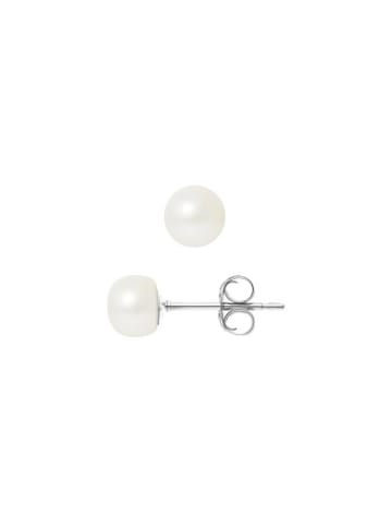 Pearl Addict Parel-oorstekers wit