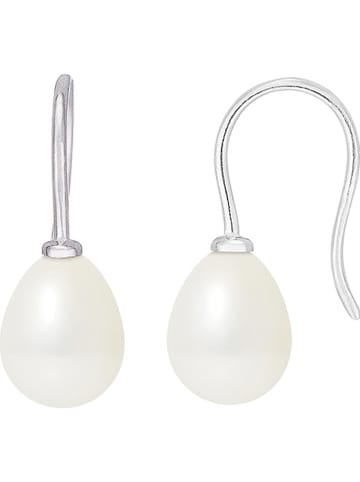 Pearl Addict Zilveren oorhangers met parels