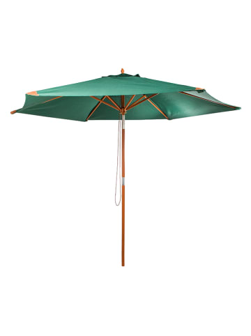 Nature Fellow Parasol przeciwsłoneczny w kolorze zielonym - wys. 250 x Ø 300 cm