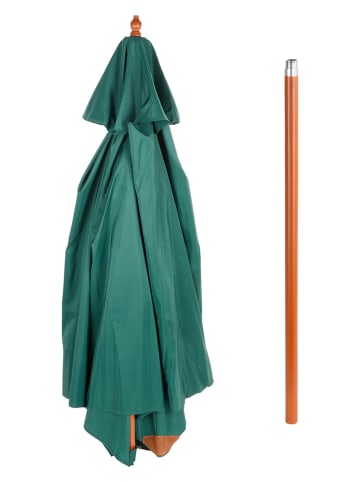 Nature Fellow Parasol groen - (H)250 x Ø 300 cm