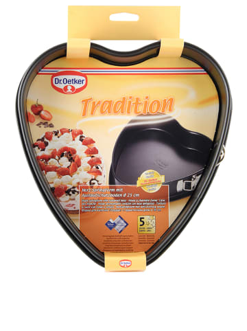 Dr. Oetker Springvorm "Tradition" zwart - Ø 25 cm