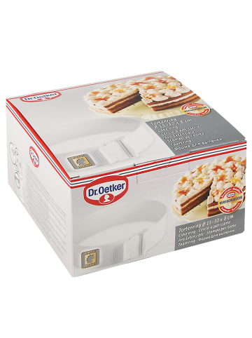 Tortenring "Classic" in Weiß - Ø 30 cm