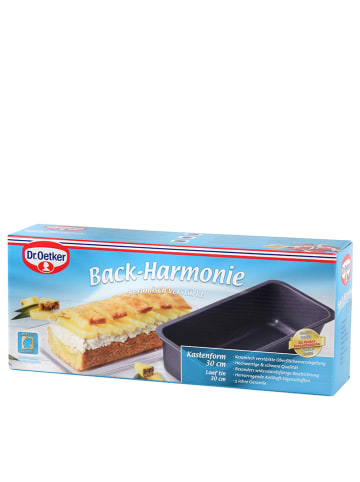 Dr. Oetker Cakevorm "Bakharmonie" zwart - (L)30 x (B)13 cm