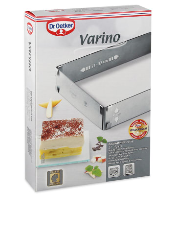 Dr. Oetker Edelstahl-Backrahmen "Varino"