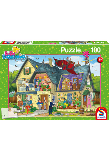Schmidt Spiele 100tlg. Puzzle "Bei Blocksbergs ist was los!" - ab 6 Jahren