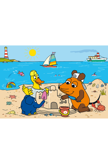 Schmidt Spiele 3x24tlg. Puzzle "Gute Freunde" - ab 3 Jahren