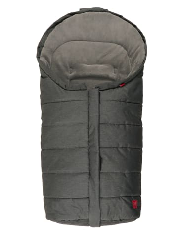 Kaiser Naturfellprodukte Voetenzak "Elly" donkergrijs - (L)80 x (B)40 cm