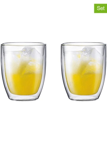bodum 2er-Set: Isoliergläser "Bistro" - 450 ml