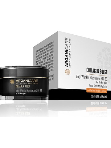 Argani Care Krem nawilżający "Collagen Boost" - SPF 25 - 50 ml