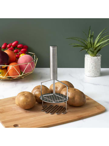 COOK CONCEPT Roestvrijstalen aardappelstamper - (L)24,7 cm