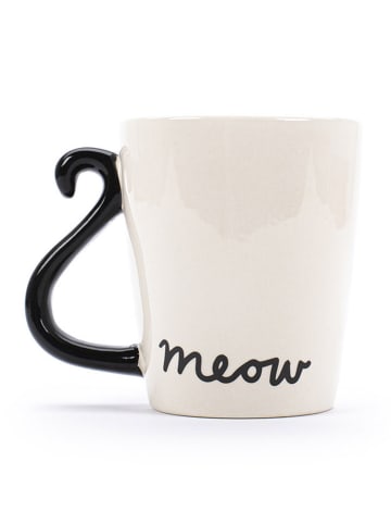 Tri-Coastal Design Tasse in Weiß/ Schwarz - (B)10,8 x (H)12,7 x (T)9,2 cm