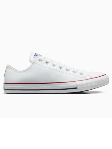 Converse Leder-Sneakers in Weiß