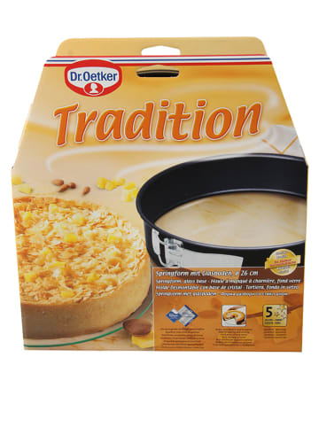 Dr. Oetker Springvorm "Tradition" zwart - Ø 26 cm