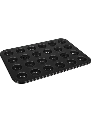 Dr. Oetker Forma "Tradition" w kolorze czarnym do muffinek - 38,5 x 26,5 m