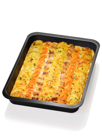 Dr. Oetker Auflaufform "Tradition" in Schwarz - (B)36 x (T)27 cm