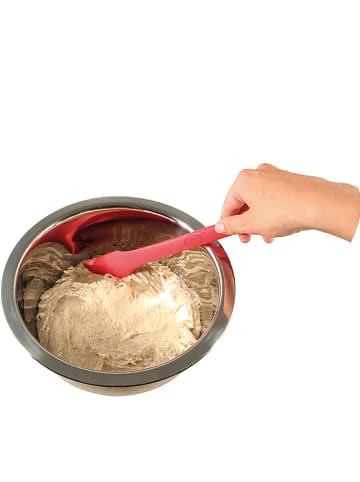 Dr. Oetker Szpatułka "Flexxible" w kolorze czerwonym - dł. 27 cm