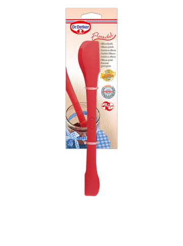 Dr. Oetker Szpatułka "Flexxible" w kolorze czerwonym - dł. 27 cm