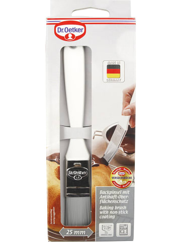 Dr. Oetker Bakpenseel "Classic" grijs - (L)20 cm