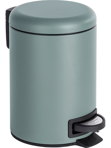 Wenko Treteimer "Leman" in Grau - 3 l
