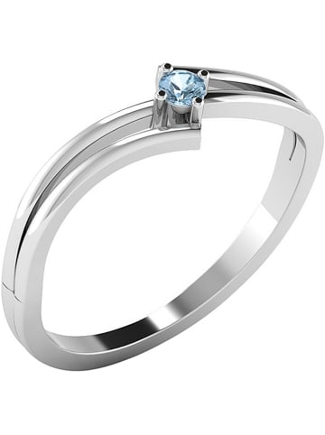 Diamant Vendôme Witgouden ring met edelsteen